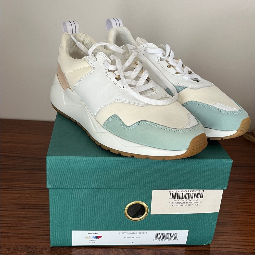 Buscemi Light Blue Trio Sneakers size 38